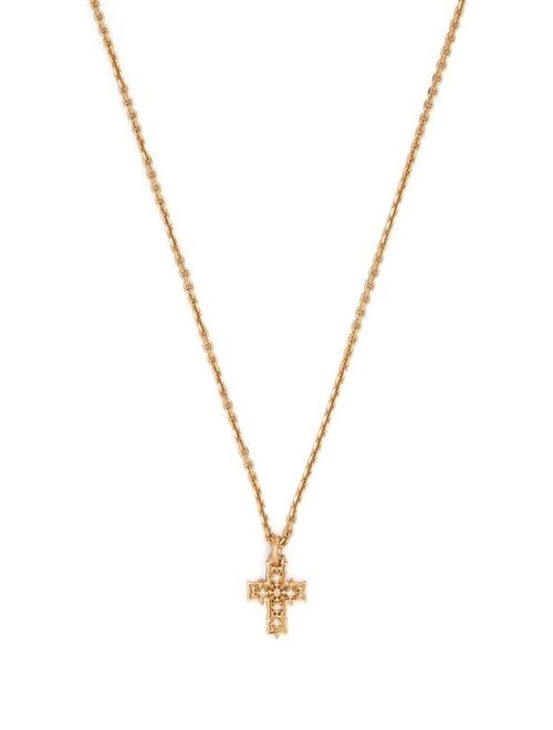 Emanuele Bicocchi diamond cross pendant necklace