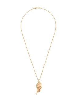 Gold Wing pendant necklace