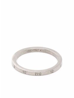 numbers engraved ring