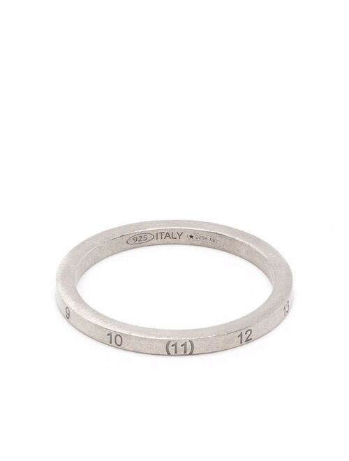Maison Margiela numbers engraved ring
