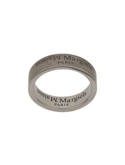 logo engraved ring