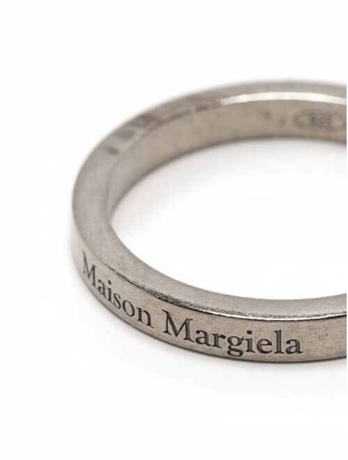 Maison Margiela logo band ring