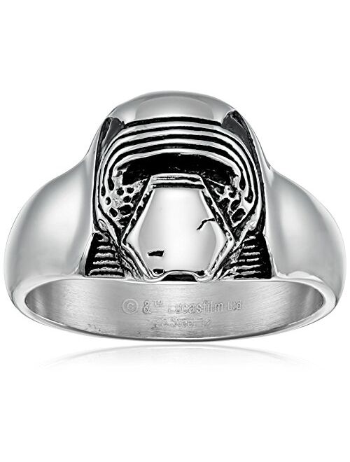 Star Wars Jewelry Episode 7 Kylo Ren Stainless Steel 3D Ring