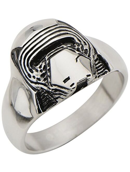 Star Wars Jewelry Episode 7 Kylo Ren Stainless Steel 3D Ring
