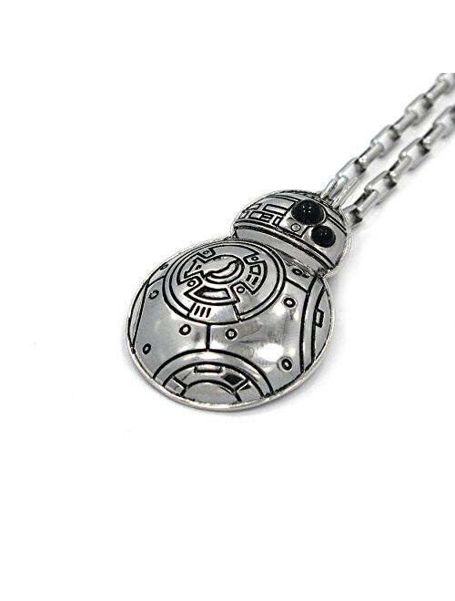 Star Wars by Han Cholo Unisex BB-8 Pendant Necklace, 12"