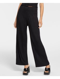 Ribbed Pull-On Pants, Created for Macy's