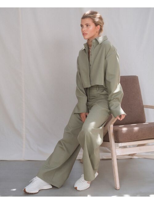 Bar III Sofia Richie Pleated Pants, Created for Macy's