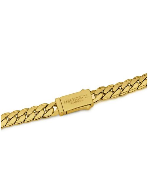 Northskull flat curb chain necklace