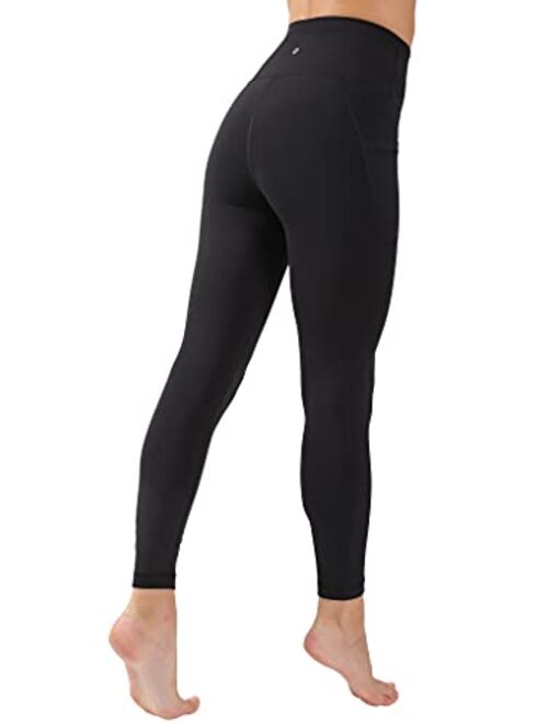 90 Degree By Reflex Super High Waist Elastic Free Ankle Legging with Side Pocket
