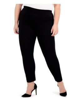 Plus Size Cropped Pull-On Pants