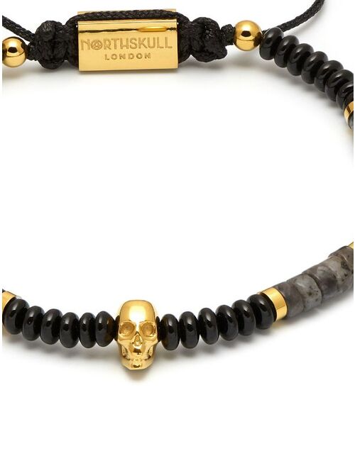 Northskull Atticus Skull macramé bracelet