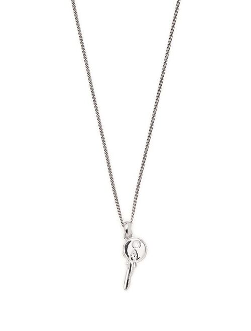 Northskull key charm necklace