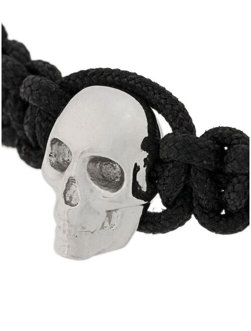 Northskull Atticus Skull Macramé bracelet