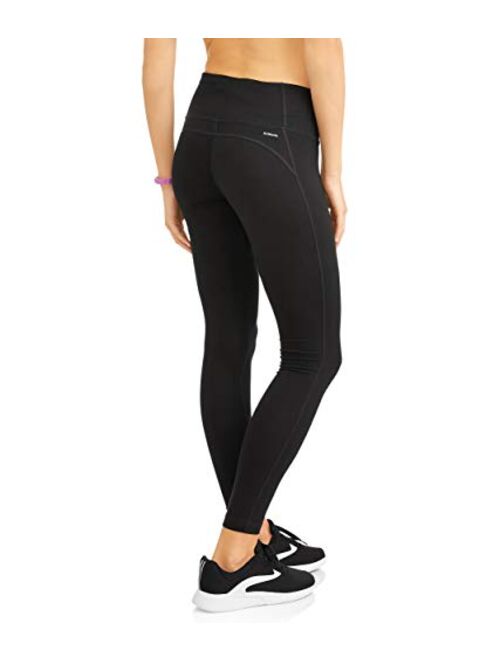 Athletic Works Women's Active Core Cotton Seamed Ankle Tights Leggings
