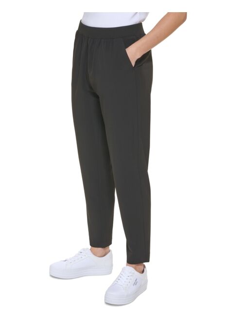 Calvin Klein Gathered Waist Pull On Pants