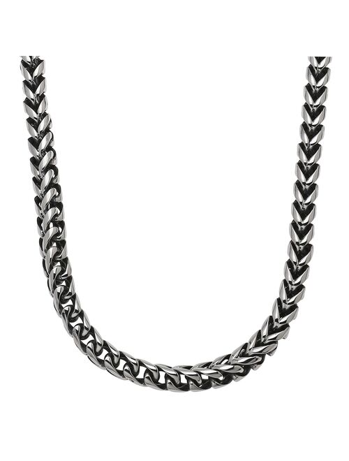 Men's LYNX Stainless Steel Foxtail Chain Necklace - 24 in.