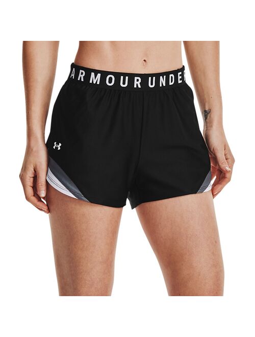 Women's Under Armour Play Up 3.0 Tri-Color Shorts