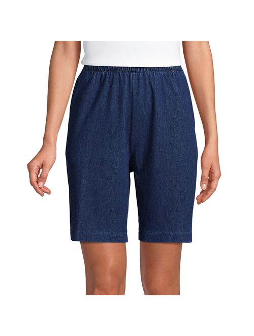 Women's Lands' End Sport Knit Pull-On Shorts