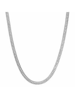 Stainless Steel Snake Chain Necklace