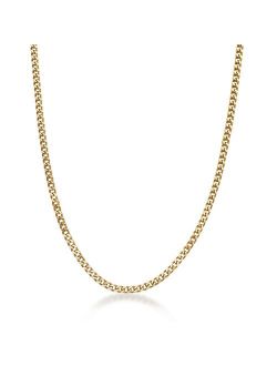 Stainless Steel 4 mm Foxtail Chain Necklace