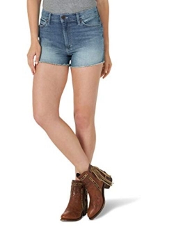 Women's Retro Bailey High Rise Denim Short