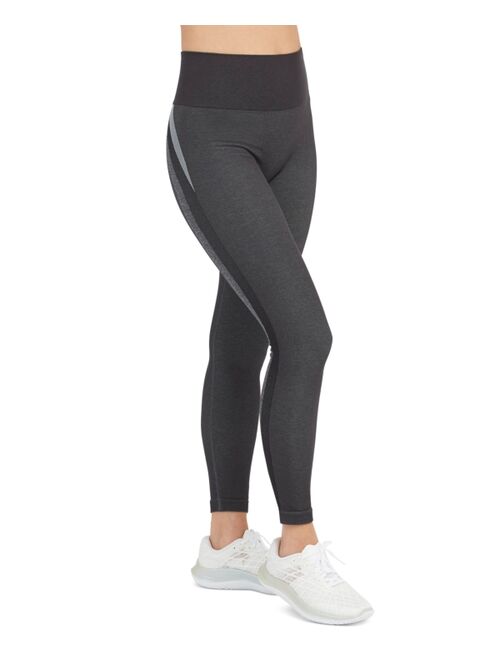 SPANX Look At Me Now Seamless Track-Stripe Leggings