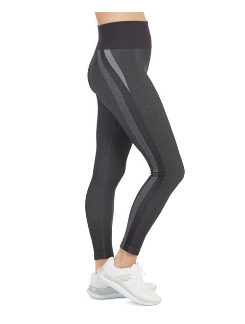 SPANX Look At Me Now Seamless Track-Stripe Leggings