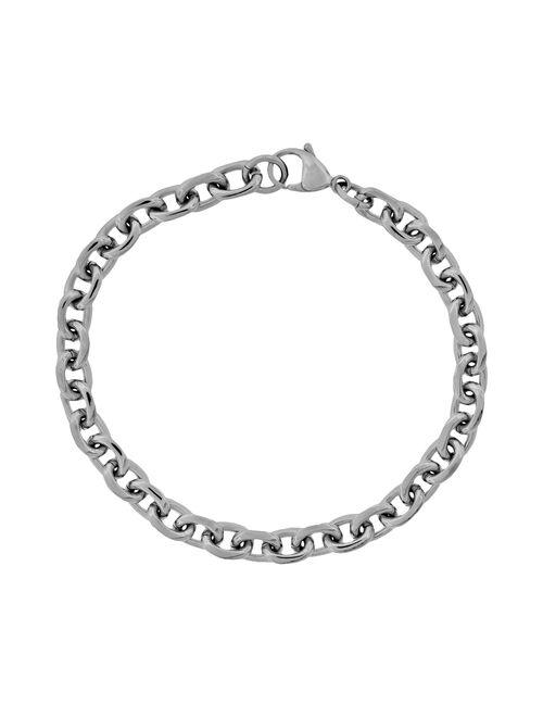 Buy LYNX Stainless Steel Rolo Chain Bracelet - Men online | Topofstyle