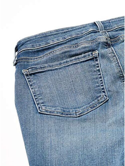 NYDJ Women's Petite Briella Jean Shorts with Roll Cuffs | Slimming & Flattering Fit