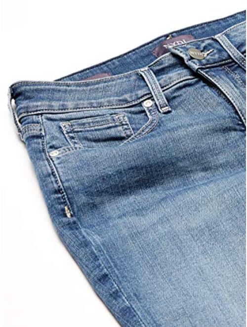 NYDJ Women's Petite Briella Jean Shorts with Roll Cuffs | Slimming & Flattering Fit