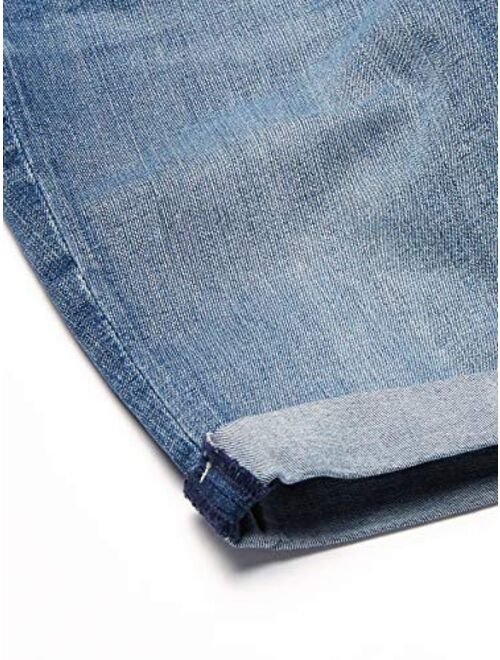 NYDJ Women's Petite Briella Jean Shorts with Roll Cuffs | Slimming & Flattering Fit