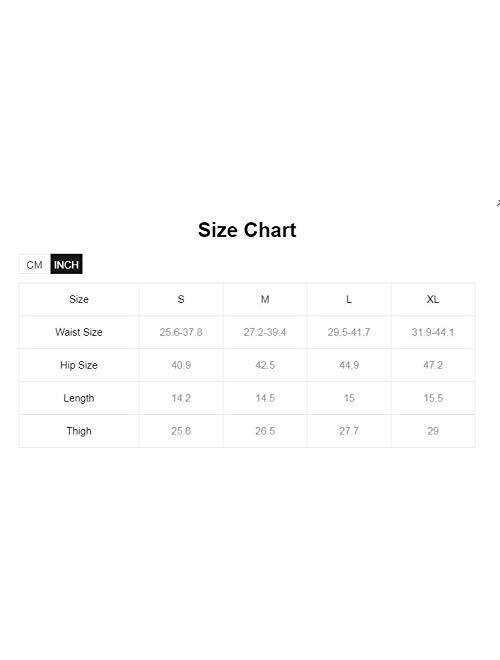 Floerns Women's Print Drawstring Waist Pocket Casual Summer Shorts