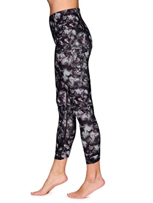 RBX Active Women’s Ultra Hold 7/8 Ankle Full Length Printed Running Yoga Legging