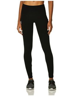 Women's Cotton Stretch Basic Ankle Legging with Side Pocket