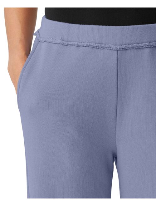 Eileen Fisher Cotton Cropped Straight-Leg Pants