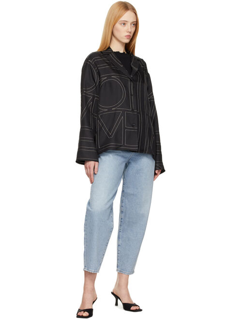 AGOLDE Blue Balloon Ultra-High Rise Curved Taper Jeans