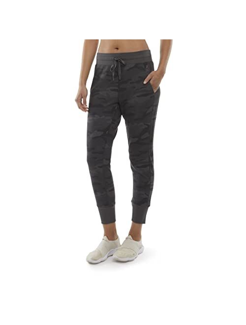 Danskin Women's Camo Printed Soft Touch Jogger