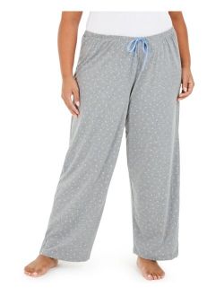 Plus Size Scribble Pajama Pants