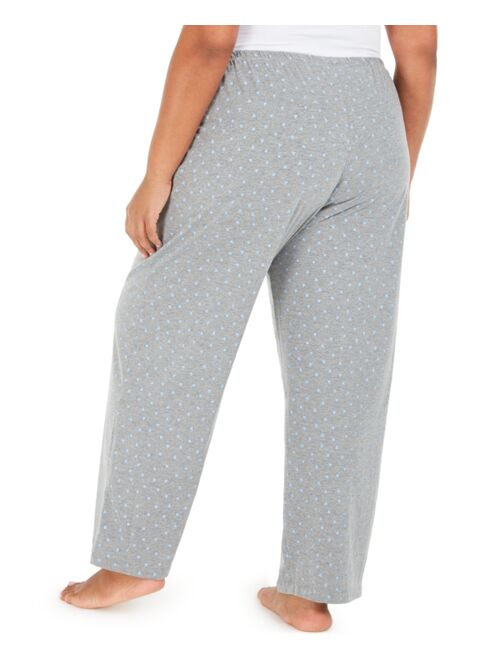 Hue Plus Size Scribble Pajama Pants
