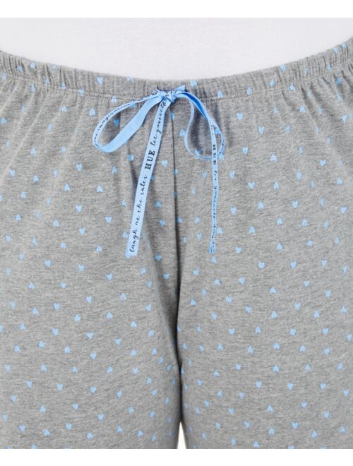 Hue Plus Size Scribble Pajama Pants
