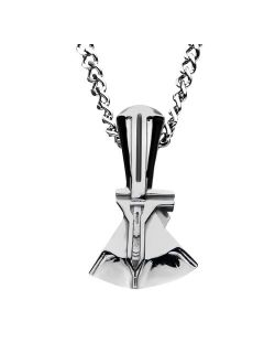 Thor Storm Breaker Stainless Steel Pendant Necklace