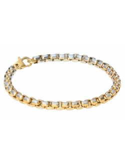 Stainless Steel Ion-Plated Chain Bracelet
