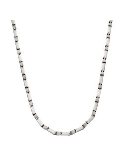 Stainless Steel Box Chain Necklace - Men