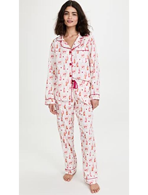 BedHead Pajamas Women's Long Sleeve Valentine PJ Set