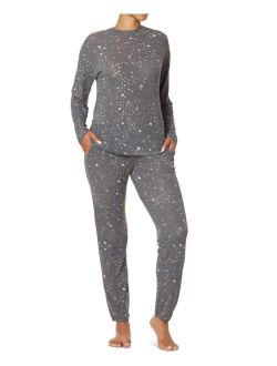 Star Gazer Crewneck Top & Jogger Pants Pajama Set