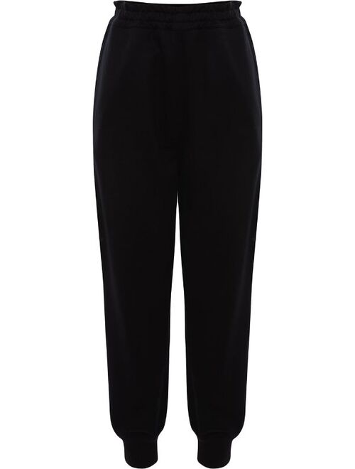 Alexander McQueen embroidered logo track pants
