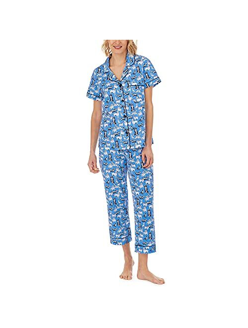 Bedhead Pajamas BedHead - Short Sleeve Cropped PJ Set - Part of the Family
