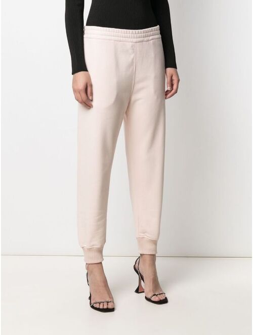 Alexander McQueen logo-embroidered track pants