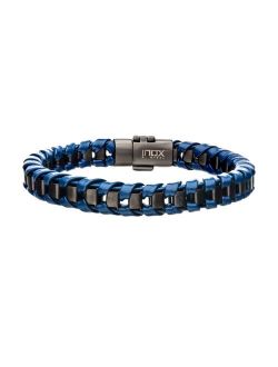 Men's Stainless Steel & Leather Bracelet