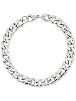 LEGACY for MEN by Simone I. Smith Curb Chain Bracelet in Stainless Steel